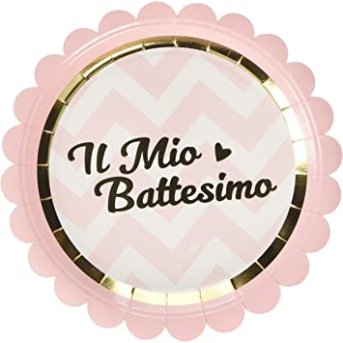8 PIATTI - IL MIO BATTESIMO - ROSA CHIC